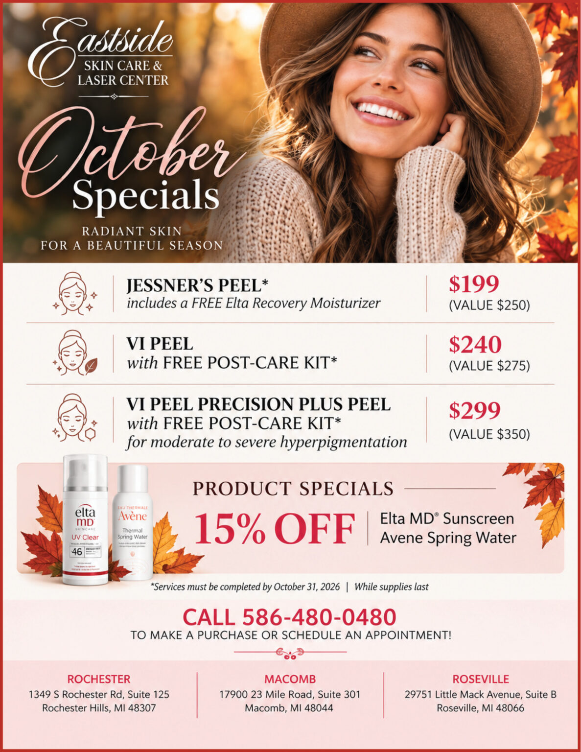 October 2026 Specials